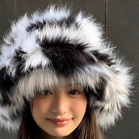 Vegan fur hat